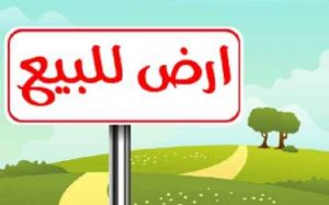للبيع قطعة أرض بولاد فرحان القيروان